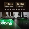 Kép 3/11 - Proscenic P20 OnePass akkumulátoros porszívó 70000 Pa szívóerővel, 70 perc üzemidő, 680 W motor, 180° hajlítható cső, nedves-száraz tisztítás