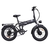 Kép 1/4 - Ridstar H20 Pro elektromos kerékpár: 2000W összteljesítmény, 48V 23Ah akku, 20x4" fat tire, 49km/h, 112km hatótáv, hidraulikus fék, Shimano 7 sebesség