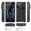 Kép 6/12 - FOSSiBOT F101P ütésálló mobil: 4GB/64GB, 10600mAh akku, 123dB hangszóró, 5.45" HD+, Android 13, Dual SIM - fekete