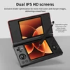 Kép 6/11 - ANBERNIC RG DS képernyős kézikonzol, 4" IPS érintőkijelző, 256GB, Android 14, RK3568, 3GB RAM, 20+ emulátor, 6 óra üzemidő - Fekete piros