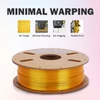 Kép 3/6 - 5kg ERYONE Dual Color Silk PLA Filament szett – 5x1kg kétoldalú selyemfényű 3D nyomtatószál (Fekete-Piros, Arany, Lila-Zöld, Kék kombinációk)