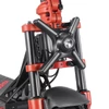 Kép 12/19 - TWOFISH V4 MAX elektromos roller 800W, 52V 23Ah akkumulátor, 10” gumi, 57 km/h, 60 km hatótáv, tárcsafék, rugózás, NFC nyitás