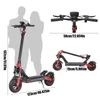 Kép 19/19 - TWOFISH V4 MAX elektromos roller 800W, 52V 23Ah akkumulátor, 10” gumi, 57 km/h, 60 km hatótáv, tárcsafék, rugózás, NFC nyitás