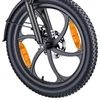 Kép 5/6 - HillMiles Mile 2 elektromos kerékpár 250W motorral, 36V 13Ah akkumulátorral, 100 km hatótáv, 20x3” gumik, dupla hidraulikus fék – Kék