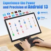 Kép 8/9 - MESWAO B2 tablet 14” 1920×1200 IPS kijelzővel, 6GB RAM, 128GB tárhely, Android 13, Wi‑Fi 5, BT 5.0, 10000mAh, 32+5MP, 4 hangszóró - szürke
