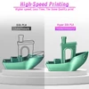 Kép 2/6 - ERYONE nagy sebességű selyemhatású, két színű PLA 3D nyomtató filament 1 kg – kék-zöld
