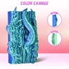 Kép 3/6 - ERYONE nagy sebességű selyemhatású, két színű PLA 3D nyomtató filament 1 kg – kék-zöld