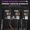Kép 4/6 - HiBREW H21 eszpresszógép, tripla bojler, dupla szivattyú, PID, 9 bar, 58 mm kar, egyidejű főzés és gőzölés, 1,8 l