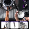 Kép 6/6 - HiBREW H21 eszpresszógép, tripla bojler, dupla szivattyú, PID, 9 bar, 58 mm kar, egyidejű főzés és gőzölés, 1,8 l