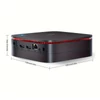 Kép 2/9 - Blackview MP60 mini PC Intel N150, 16GB RAM, 512GB SSD, dupla HDMI, dual WiFi, Bluetooth 4.2, USB 2.0/3.0, RJ45, jack