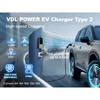 Kép 5/10 - VDL POWER EC12 hordozható EV töltő Type 2 csatlakozóval, 3,6 kW gyorstöltés, 6–16 A állítható, IP65, LED kijelző
