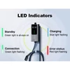 Kép 7/10 - VDL POWER EC12 hordozható EV töltő Type 2 csatlakozóval, 3,6 kW gyorstöltés, 6–16 A állítható, IP65, LED kijelző