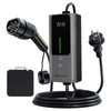 Kép 1/10 - VDL POWER EC12 hordozható EV töltő Type 2 csatlakozóval, 3,6 kW gyorstöltés, 6–16 A állítható, IP65, LED kijelző