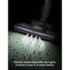 Kép 10/12 - Vactidy V8 Pro vezeték nélküli porszívó – 25 kPa erős szívóerő, ciklonos szűrés, LED kijelző, 35 perc üzemidő, önállóan megálló kialakítás