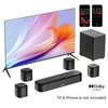 Kép 3/7 - Ultimea Aura A60 7.1 soundbar smart app és hangvezérléssel, BassMX, 350W, HDMI eARC, 4 térhangszóró okostévéhez