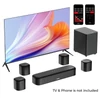 Kép 4/7 - Ultimea Aura A60 7.1 soundbar smart app és hangvezérléssel, BassMX, 350W, HDMI eARC, 4 térhangszóró okostévéhez