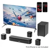 Kép 5/7 - Ultimea Aura A60 7.1 soundbar smart app és hangvezérléssel, BassMX, 350W, HDMI eARC, 4 térhangszóró okostévéhez