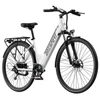 Kép 3/20 - ONESPORT OT12 elektromos kerékpár, 250W motor, 36V 13Ah akku, 27,5” gumik, 25 km/h, 65 km hatótáv, Shimano 7 fokozat - Fehér