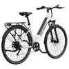 Kép 4/20 - ONESPORT OT12 elektromos kerékpár, 250W motor, 36V 13Ah akku, 27,5” gumik, 25 km/h, 65 km hatótáv, Shimano 7 fokozat - Fehér