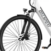 Kép 12/20 - ONESPORT OT12 elektromos kerékpár, 250W motor, 36V 13Ah akku, 27,5” gumik, 25 km/h, 65 km hatótáv, Shimano 7 fokozat - Fehér