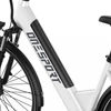 Kép 15/20 - ONESPORT OT12 elektromos kerékpár, 250W motor, 36V 13Ah akku, 27,5” gumik, 25 km/h, 65 km hatótáv, Shimano 7 fokozat - Fehér