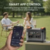 Kép 5/9 - NECESPOW S2400 hordozható erőmű 2400W, 2048Wh LiFePO4 akkumulátor, 13 port, gyors töltés, UPS, app, otthon/RV/kültér