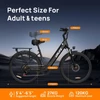 Kép 9/9 - URLIFE E26 elektromos kerékpár 250W, 36V 13Ah, 26” kerék, 25 km/h, akár 80 km hatótáv, tárcsafék, teleszkóp, Shimano 7 – Fekete
