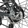 Kép 11/16 - Eleglide T1 Step-Thru elektromos trekking kerékpár 27,5" gumik, 36V 13Ah akku, 250W motor, 25 km/h, Shimano 7, 100 km, IPX4, 120 kg, tárcsafék, szürke