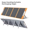 Kép 6/6 - Flashfish A201 200W hordozható power station + 100W összecsukható napelem vészhelyzeti energiakészlet DC/USB kimenettel