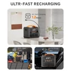 Kép 7/14 - NEWSMY S1210 hordozható erőmű 1200 W / 1102,5 Wh, LiFeMnPO4 akkumulátor, 1,2 órás gyorstöltés, PD 100 W, 230 V tiszta szinusz (csúcs 2400 W)