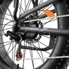 Kép 10/13 - FENGQS H6PRO elektromos kerékpár, 2x1000W, 52V 17,5Ah, 26x4.0 fat bike gumi, 60 km/h, 140 km hatótáv, 7 fokozat, LCD – fekete-arany