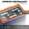 Kép 3/6 - Cloudenergy 12V 100Ah LiFePO4 akkumulátor 1280Wh, 6000+ ciklus, 100A BMS, LCD kijelző, soros/párhuzamos, napelemhez, lakóautóhoz, hajóhoz