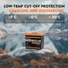 Kép 6/6 - Cloudenergy 12V 100Ah LiFePO4 akkumulátor 1280Wh, 6000+ ciklus, 100A BMS, LCD kijelző, soros/párhuzamos, napelemhez, lakóautóhoz, hajóhoz