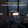 Kép 4/8 - NECESPOW N1200 hordozható erőmű 1102,5Wh LiFePO4 akkumulátorral, 1800W (3000W csúcs), USB-C PD 100W, LED lámpa, 10 kimenet – kemping, lakóautó, vészhelyzet