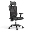 Kép 3/16 - ACGAM CG-5455M ergonomikus gamer irodai szék, PVC ülőpárna, állítható karfa és fejtámla, 4D deréktámasz, szinkron dönthető háttámla