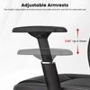 Kép 13/16 - ACGAM CG-5455M ergonomikus gamer irodai szék, PVC ülőpárna, állítható karfa és fejtámla, 4D deréktámasz, szinkron dönthető háttámla