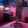 Kép 16/16 - ACGAM CG-5455M ergonomikus gamer irodai szék, PVC ülőpárna, állítható karfa és fejtámla, 4D deréktámasz, szinkron dönthető háttámla