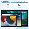 Kép 4/9 - MESWAO B1 tablet 14,1" Full HD IPS kijelzővel, 6GB RAM, 128GB tárhely, Android 13, WiFi 5, BT 5.2, 13+5MP, 10000mAh, 4 hangszóró - Szürke