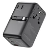 Kép 4/6 - MINIX TP100C univerzális utazó adapter 63 cm kihúzható USB‑C kábellel
