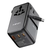 Kép 5/6 - MINIX TP100C univerzális utazó adapter 63 cm kihúzható USB‑C kábellel