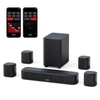Kép 7/7 - Ultimea Aura A40 7.1 csatornás soundbar szett mélynyomóval, appvezérlés, 10 sávos EQ, 121 előbeállítás, Bluetooth 5.3, 330W csúcsteljesítmény