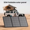 Kép 6/10 - LIONSHEE LS-SP30F 30W összecsukható napelem panel – 23% hatásfok, IP67 vízálló, USB és Type‑C kimenet, 3 részes ETFE monokristályos solar töltő