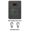Kép 10/10 - LIONSHEE LS-SP30F 30W összecsukható napelem panel – 23% hatásfok, IP67 vízálló, USB és Type‑C kimenet, 3 részes ETFE monokristályos solar töltő