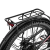 Kép 18/20 - RANDRIDE YG90B elektromos kerékpár 1000W, 45 km/h, 48V 17Ah kivehető akkumulátor, 80–90 km hatótáv, Shimano 21, hidraulikus fék, fekete-piros