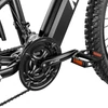 Kép 20/20 - RANDRIDE YG90B elektromos kerékpár 1000W, 45 km/h, 48V 17Ah kivehető akkumulátor, 80–90 km hatótáv, Shimano 21, hidraulikus fék, fekete-piros