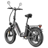 Kép 6/16 - Fafrees FF20 Polar elektromos kerékpár 500W, 48V 26,8Ah dupla akku, 20x4,0” gumik, 45 km/h, 170 km, Shimano 7 - gunmetal fekete