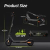 Kép 7/20 - CUNFON RS300 elektromos roller 500 W motorral, 36 V 10,4 Ah akkumulátorral, 10" kerekekkel, 30 km/h max., 40 km hatótáv, dobfék + e-fék, appvezérlés