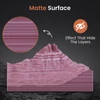 Kép 4/11 - 5 kg ERYONE nagy sebességű matt PLA csavart 3D nyomtató filament – Grand Canyon piros/piros/vízesés szivárvány/kék/lila-kék, arany és zöld