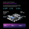 Kép 4/8 - Blackview MP60 Mini PC, Intel N150 4 magos 3.6GHz, 16GB RAM 1TB SSD, 2xHDMI dupla kijelző, WiFi Bluetooth, USB portok, RJ45