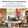 Kép 2/16 - Blackview Oscal PowerMax 1800 SE power station, 1024Wh LiFePO₄ akku, 1800W/3600W, 10 kimenet, 800W napelem töltés, UPS, szinuszhullám – táborhoz, otthoni backup